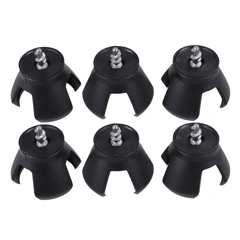 Black golf ball picking device with putter attachment and clip seat weighing 60g