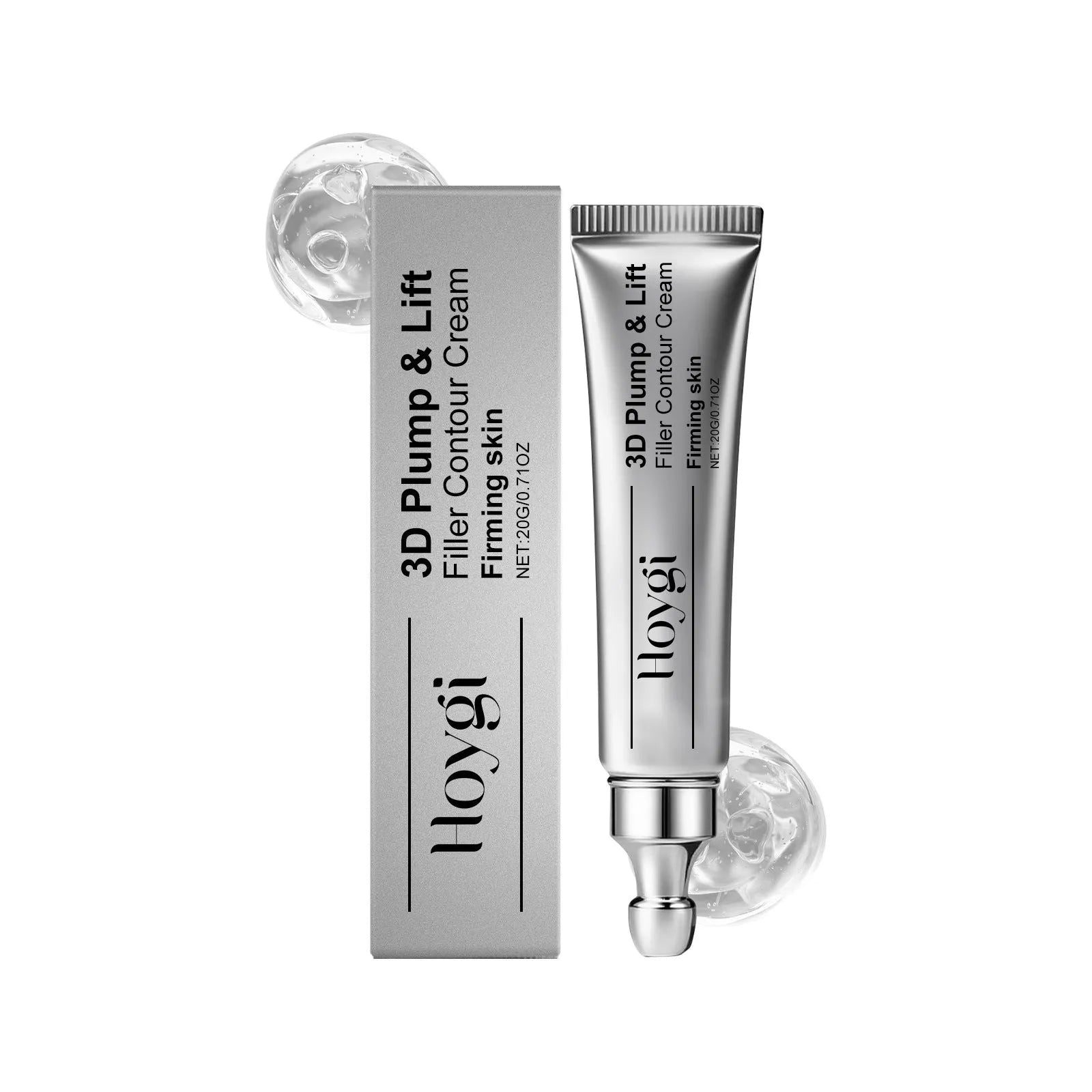20g tube of moisturising eye cream with ceramide EOS, measuring 3cm wide.