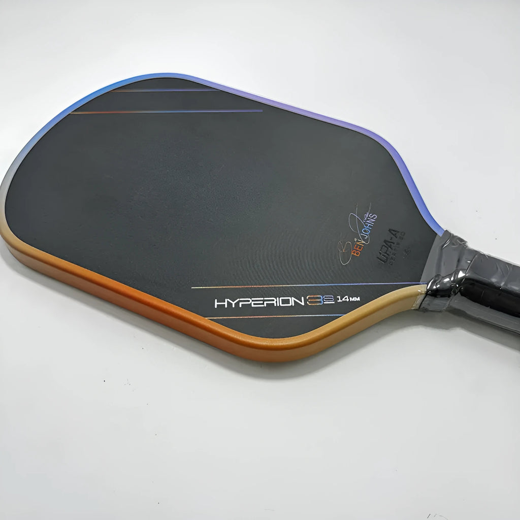 Multicolour T700 carbon fibre pickleball racket with honeycomb core construction