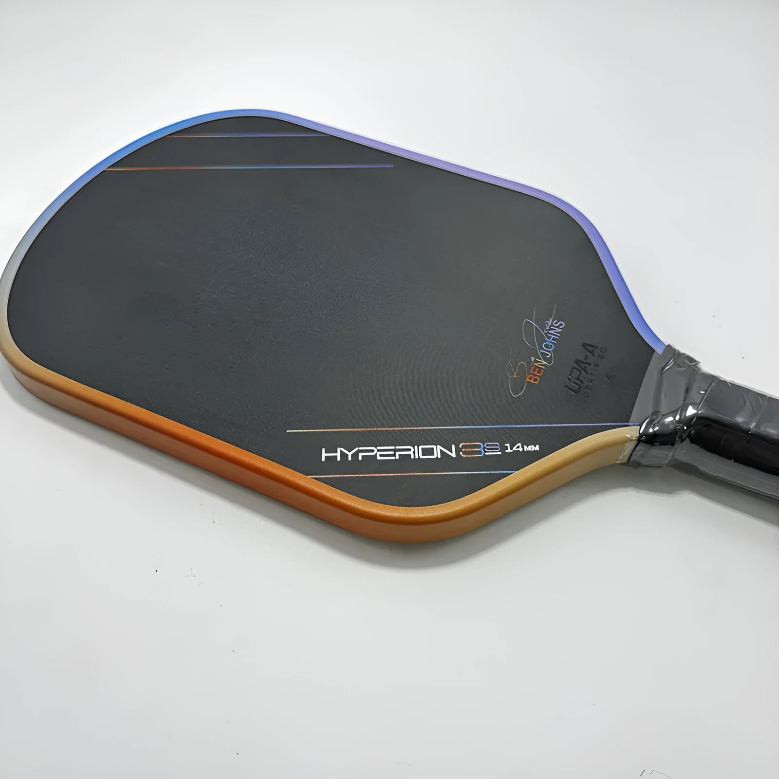 Multicolour T700 carbon fibre pickleball racket with honeycomb core construction