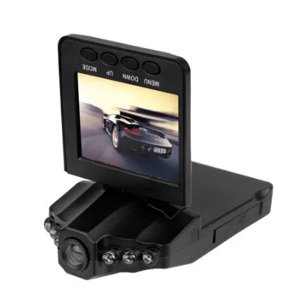 H198 car dashboard camera recorder with six infrared lights and aircraft nose design