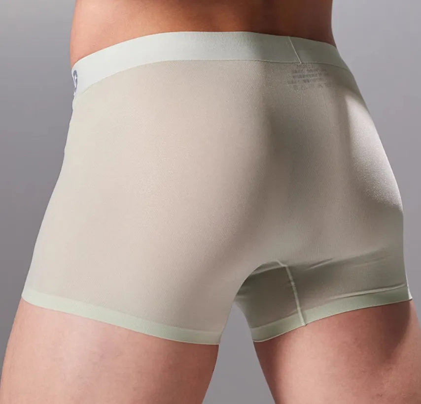 Men's antibacterial seamless sports underwear in four colour options