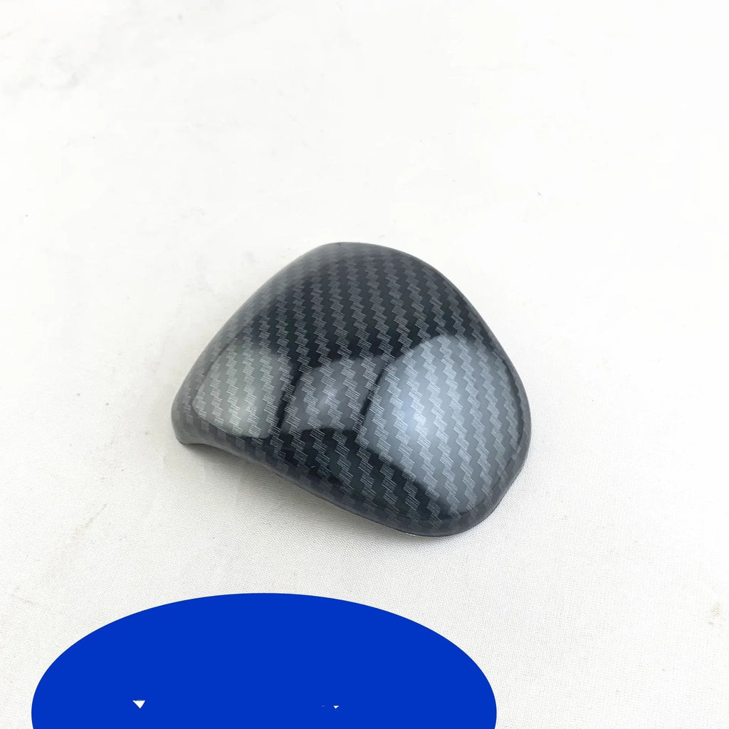 Smart RunK3 gear head cover with carbon fibre pattern for manual car interiors