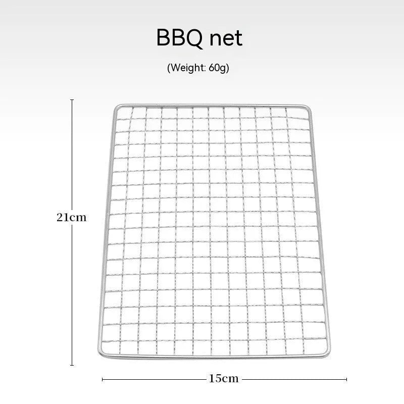 Stainless steel folding barbecue oven with large grill and storage bag for outdoor cooking