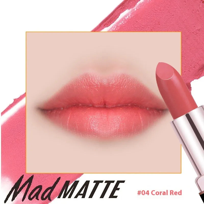 Fey Beauty Cameo Brown nude moisturising lipstick with no stain, non-fading formula