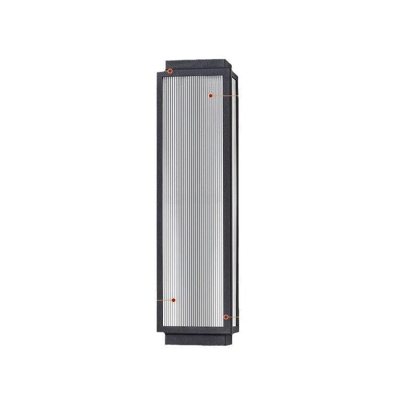 Stainless steel outdoor wall lamp waterproof for garden courtyard lighting