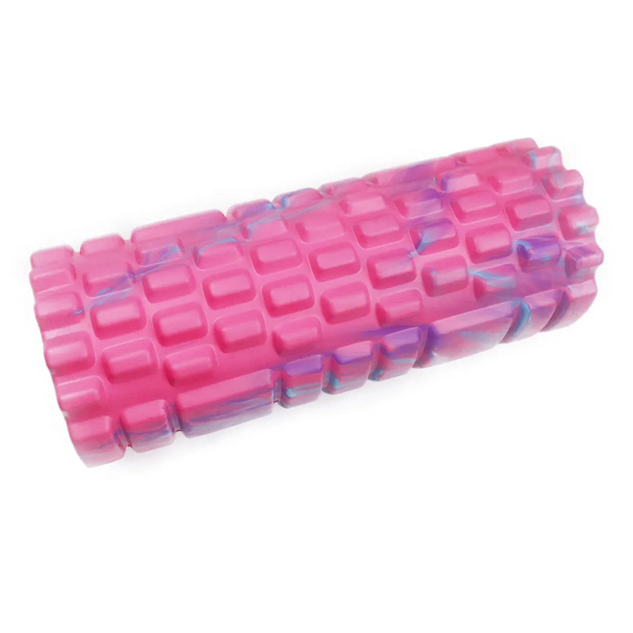 33 cm long camouflage pattern EVA foam roller with 14 cm diameter for fitness and yoga