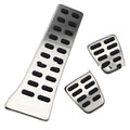 Stainless steel car accelerator pedal replacement set for Hyundai vehicles