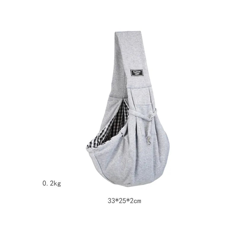 Large foldable cat-themed messenger backpack in multiple colours, showing adjustable strap and multiple pockets.