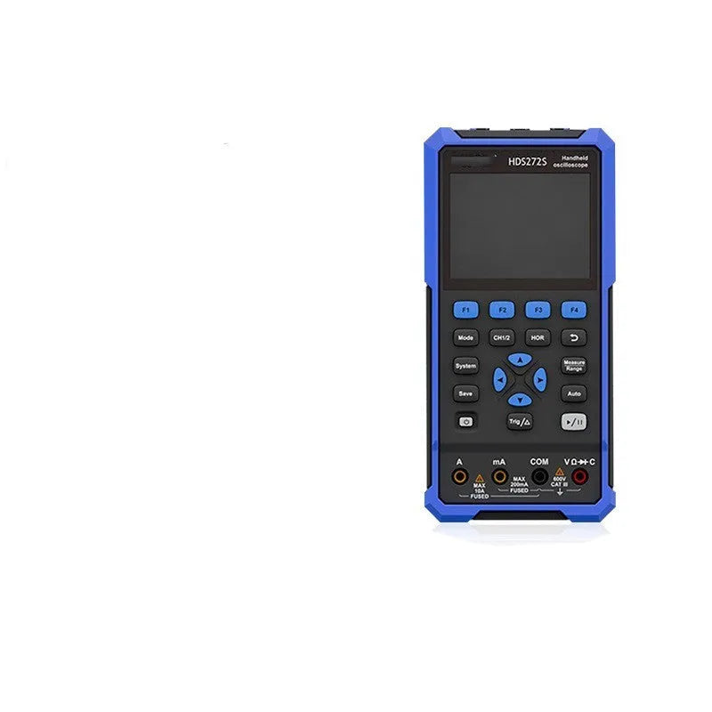 Handheld digital oscilloscope with accessories for automotive repair diagnostics