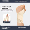 Adjustable athletic wristguard for sports wrist support in black and skin colour options