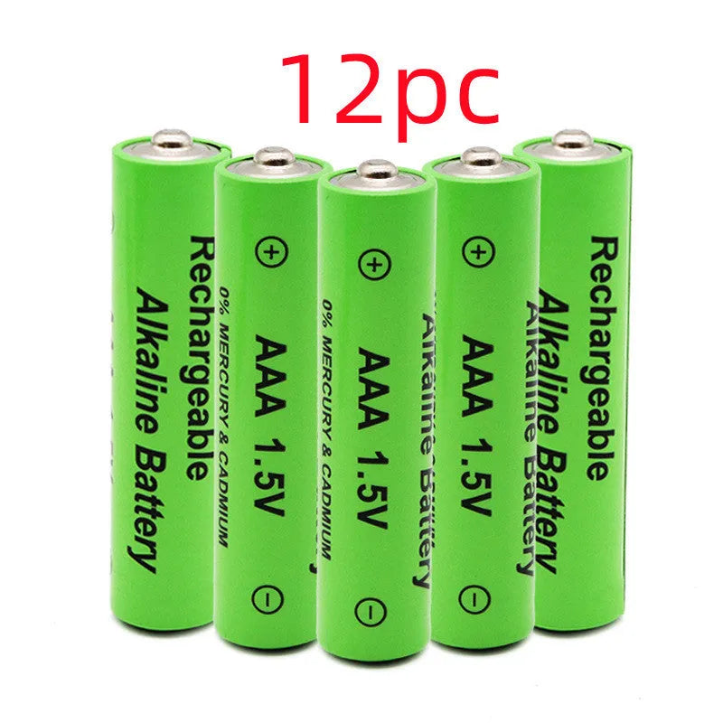 Industrial grade alkaline rechargeable AA battery with 3000mAh capacity and 1.5V output