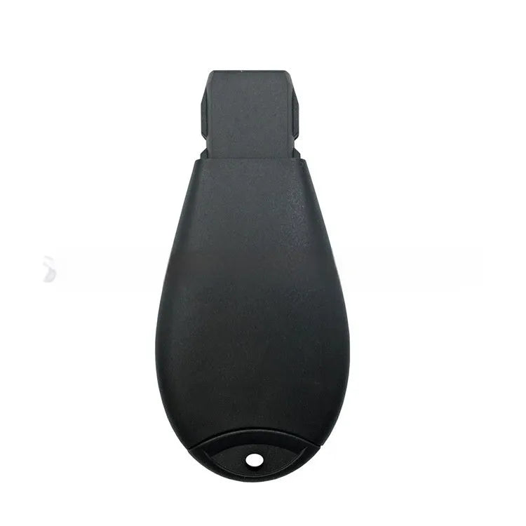 Dodge car smart card key replacement shell in nylon and ABS brass, dimensions 85mm x 42mm x 15mm.