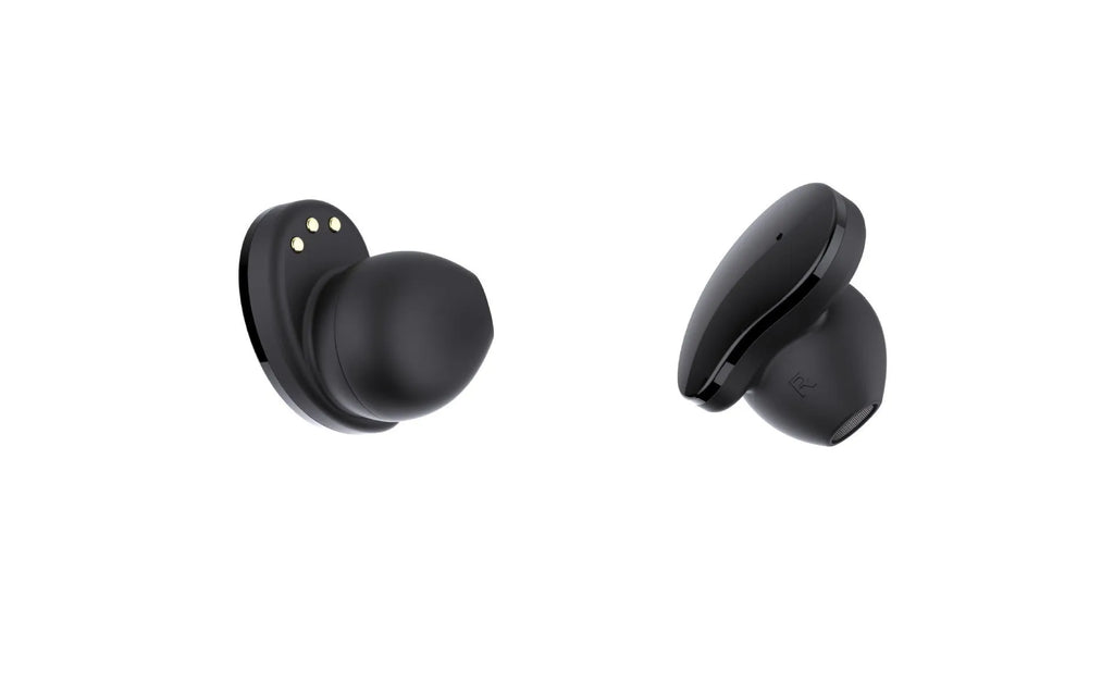 Black detachable smart watch and Bluetooth headset combo for fitness tracking and calls