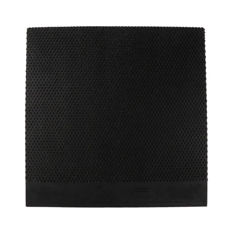 Single sheet of black and red small particle table tennis rubber for racket replacement
