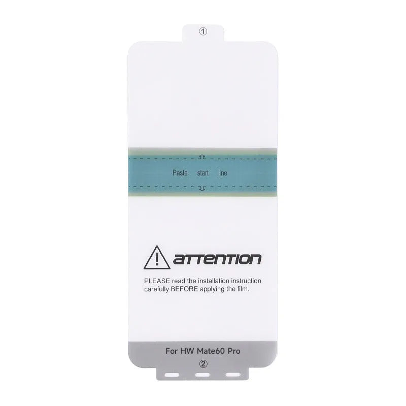 TPU screen protector for Huawei Mate60 and Mate60Pro with application tools