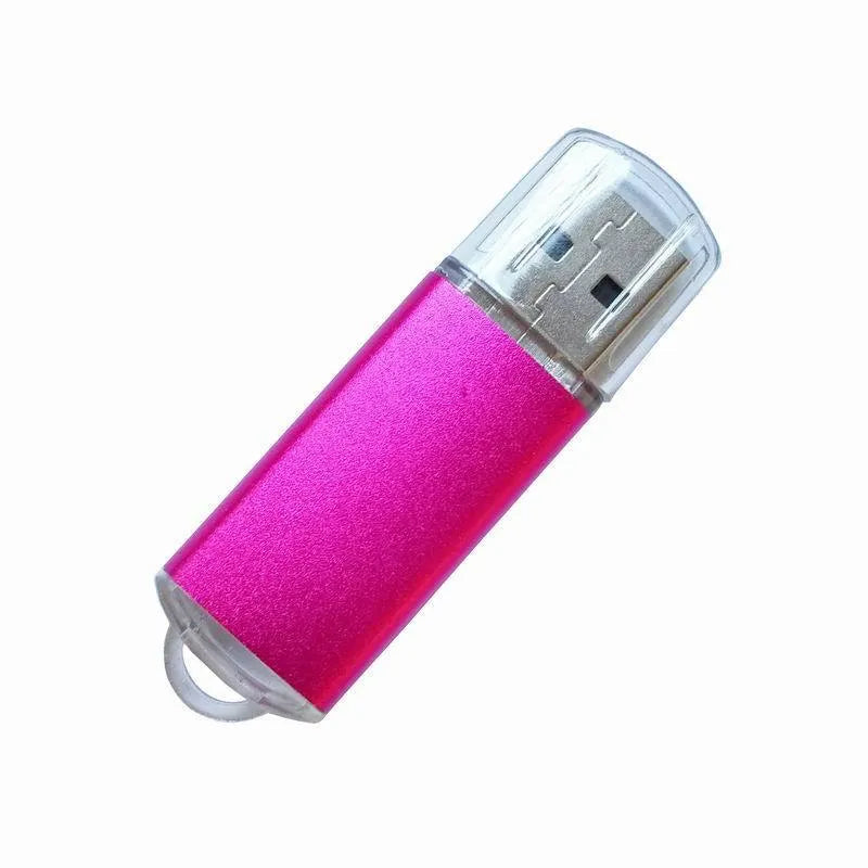 Programmable software encryption USB dongle with metal shell in various colours.