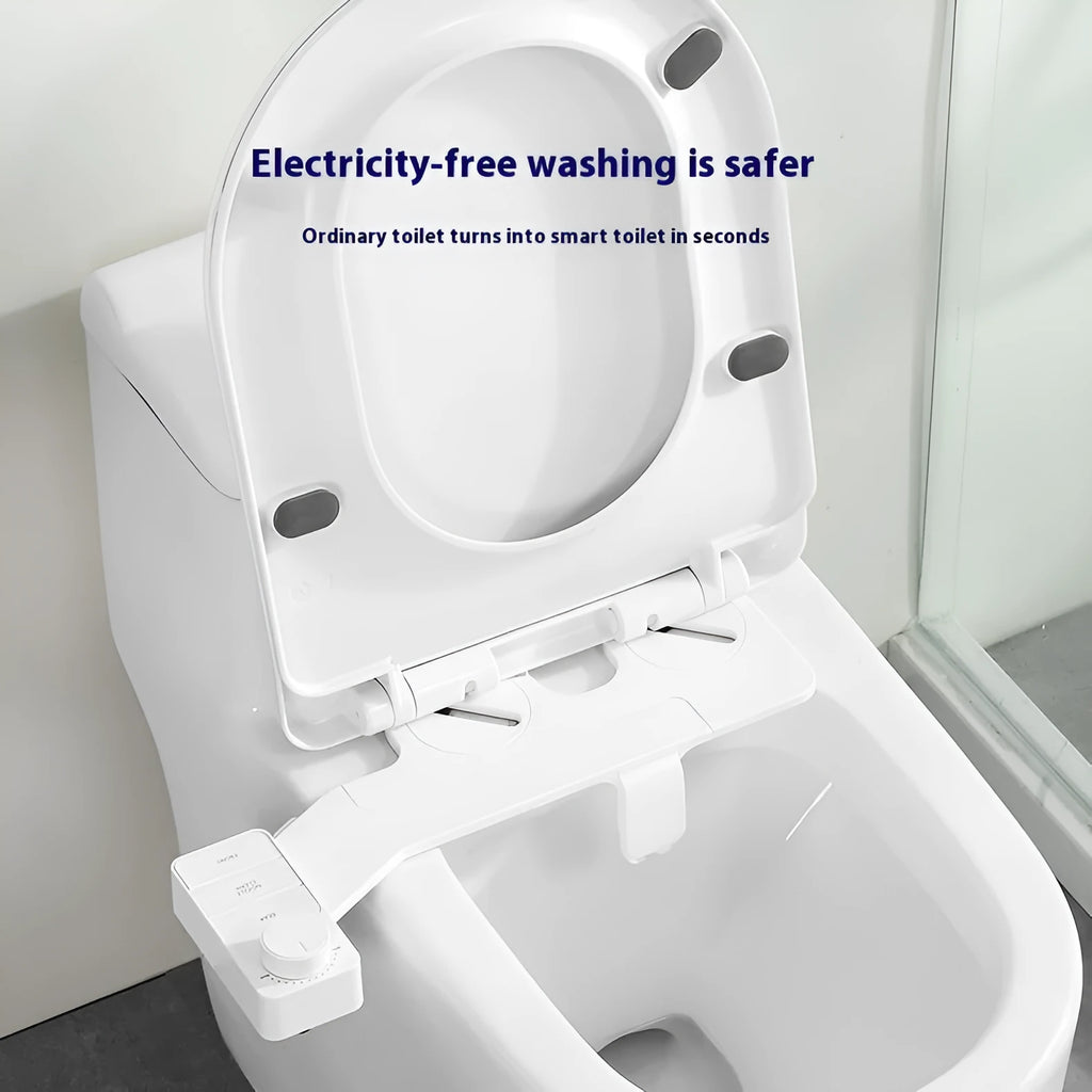 Pure white button wash butt-lifting tool with detachable components and no electricity requirement
