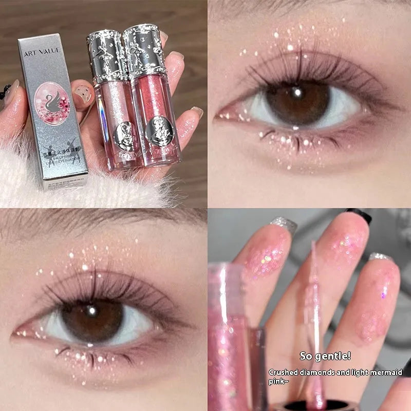 Ballet Liquid Eye Shadow cosmetic bottle showing one of five colour shades for girls and students.