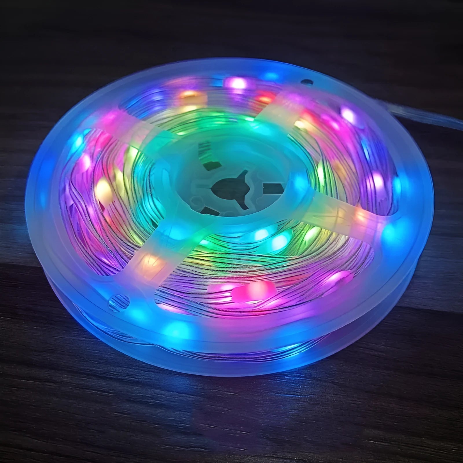 10-metre LED decorative fairy lights with 100 multi-colour bulbs for festivals and parties