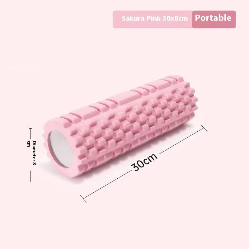 EVA foam roller in multiple colours and sizes for fitness recovery