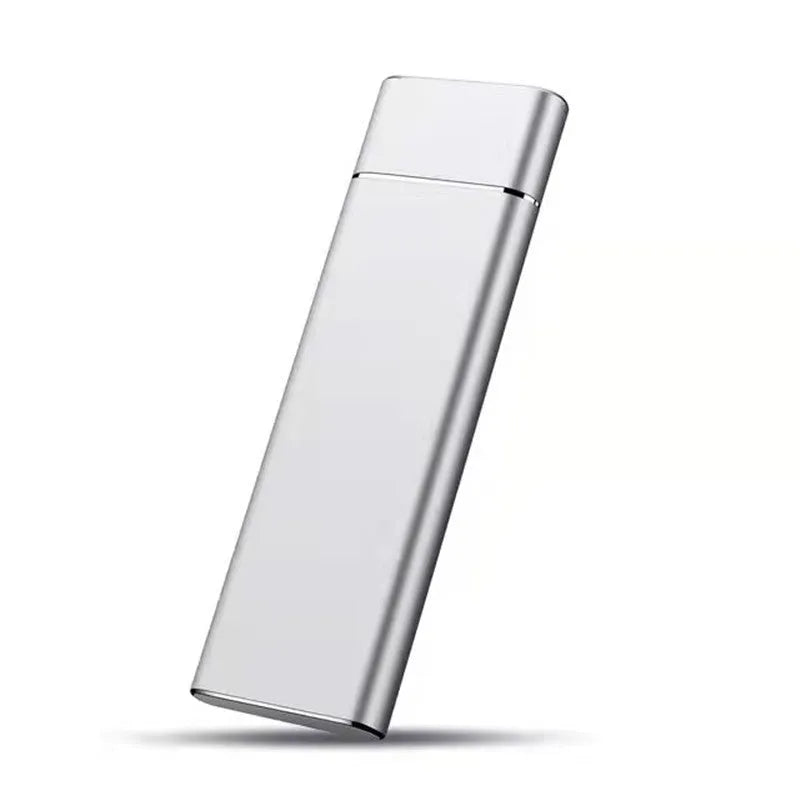 6TB ultra-thin metal mobile hard disk in five colour options with data cable