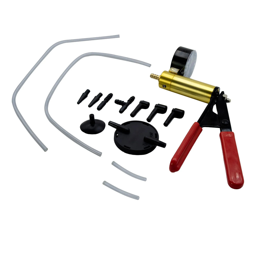 Manual aluminium alloy vacuum blow gun tool kit for automotive repair, Style1021 model.