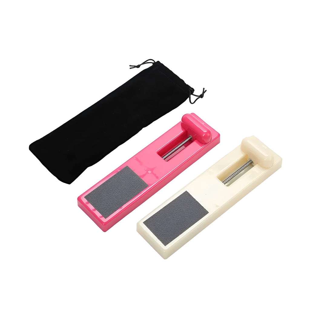 Pink and white ballet foot trainer for instep strength and toe flexibility development