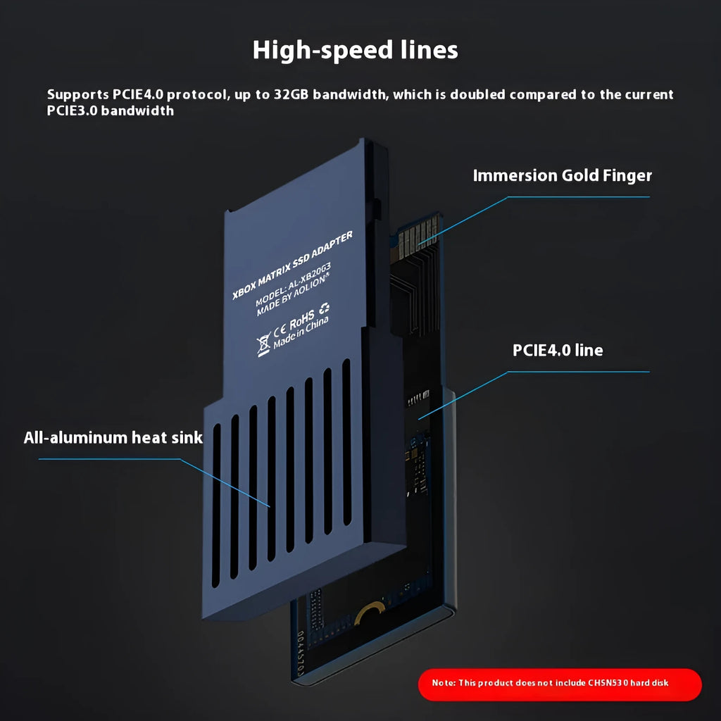Xbox Series X/S hard drive switching box converts CFexpress to M.2 SSD