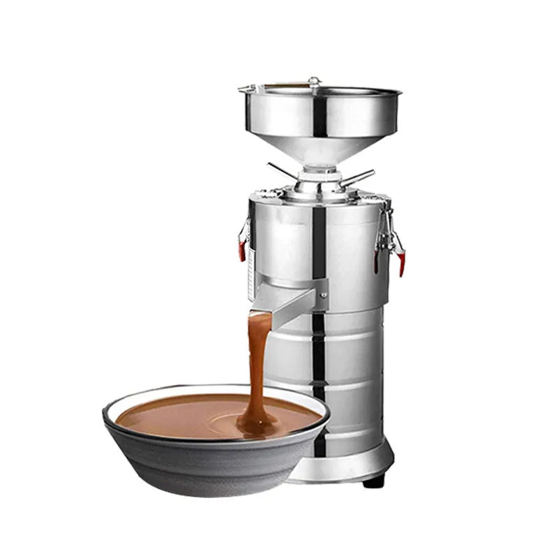 ZX-100Y electric sesame grinding machine with stainless steel construction on kitchen counter