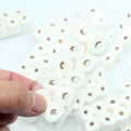 Miniature paper simulated toilet roll model for childrens toys, measuring 30mm by 15mm by 80mm.