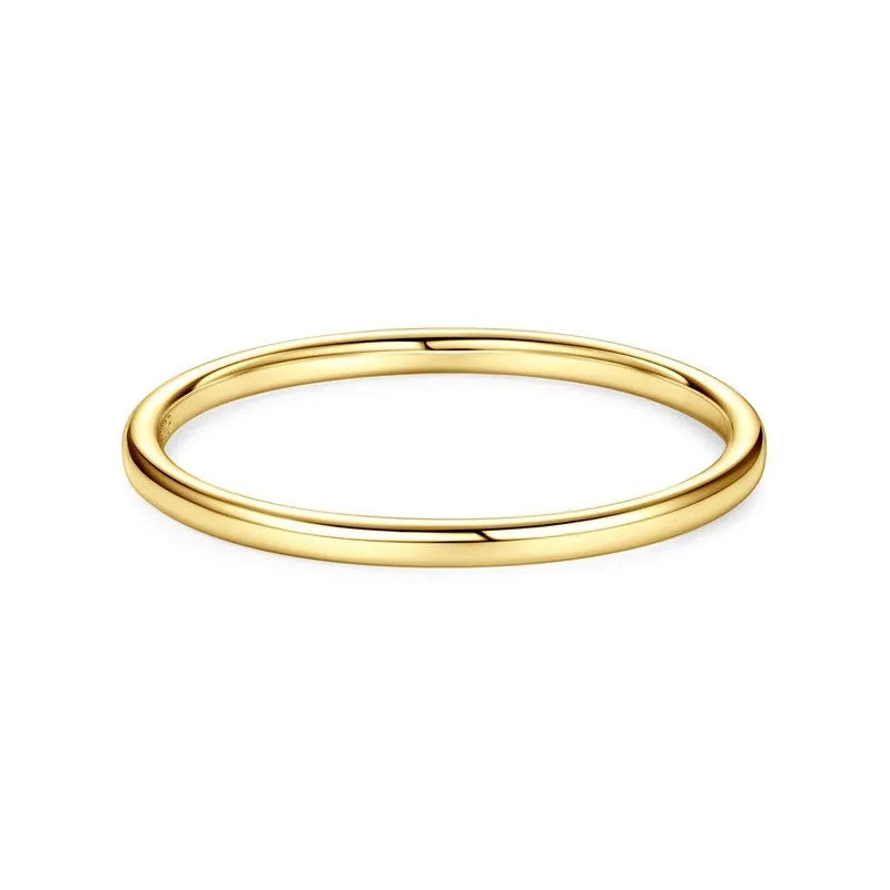 S925 sterling silver geometric bracelet ring with round elements on a plain background
