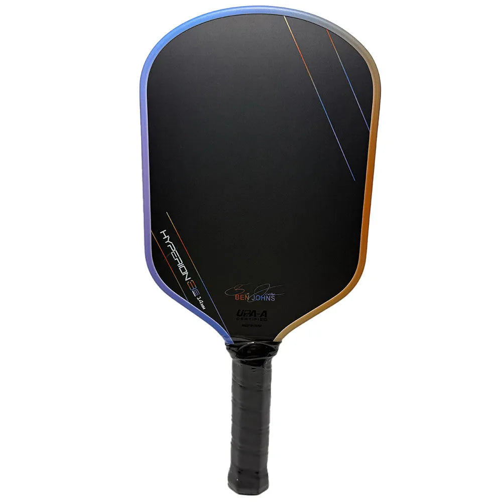 Multicolour T700 carbon fibre pickleball racket with honeycomb core construction