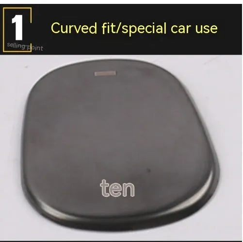 Stainless steel gear knob cover for Chevrolet Cruze vehicles showing three colour options
