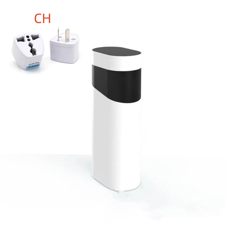 Desktop instant water dispenser with temperature control settings and compact design