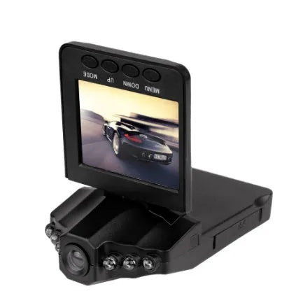 H198 car dashboard camera recorder with six infrared lights and aircraft nose design