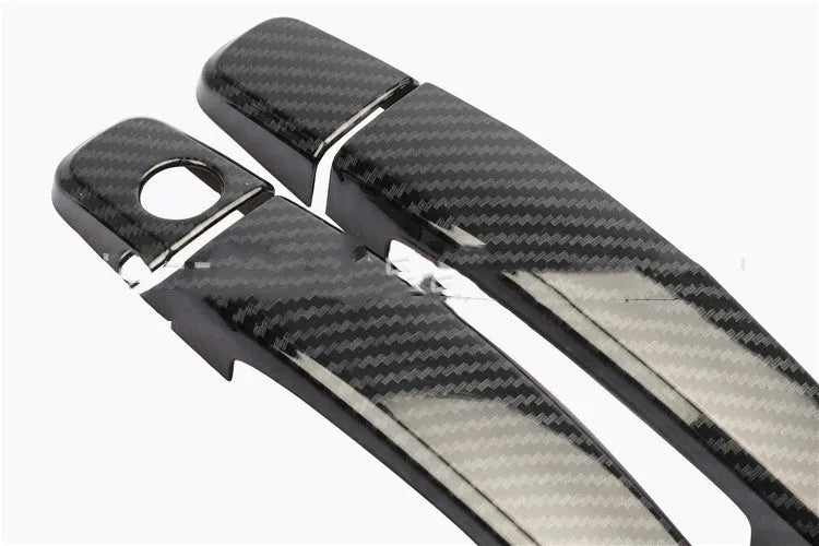 Carbon fibre door handle cover for Opel Vauxhall Astra H J 2004-2015 in Classic Cruze colour