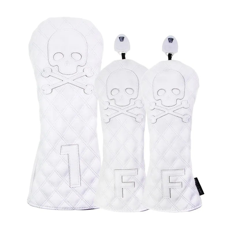 Black and white golf waterproof wooden pole protective cover for sports equipment