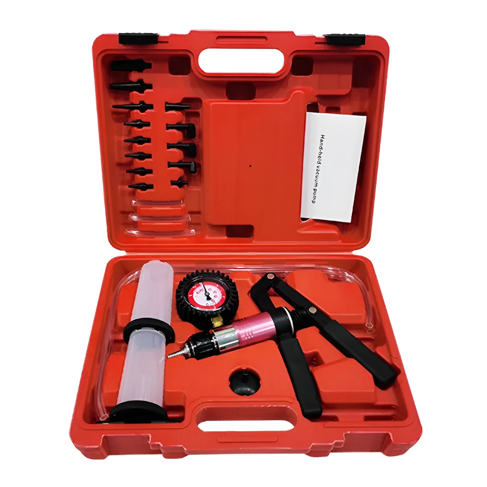 Manual aluminium alloy vacuum blow gun tool kit for automotive repair, Style1021 model.