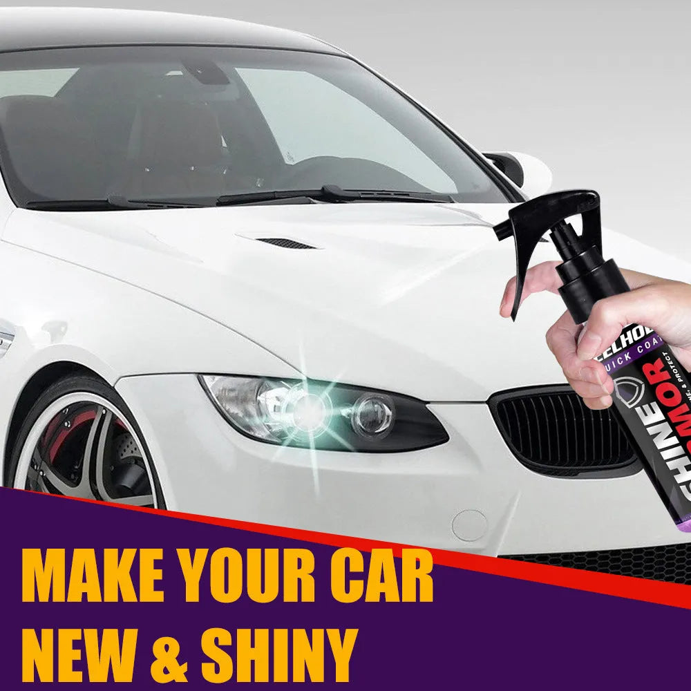 Automobile nano coating agent spray wax in 30ml and 100ml containers for hand application
