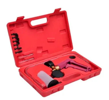 Manual aluminium alloy vacuum blow gun tool kit for automotive repair, Style1021 model.