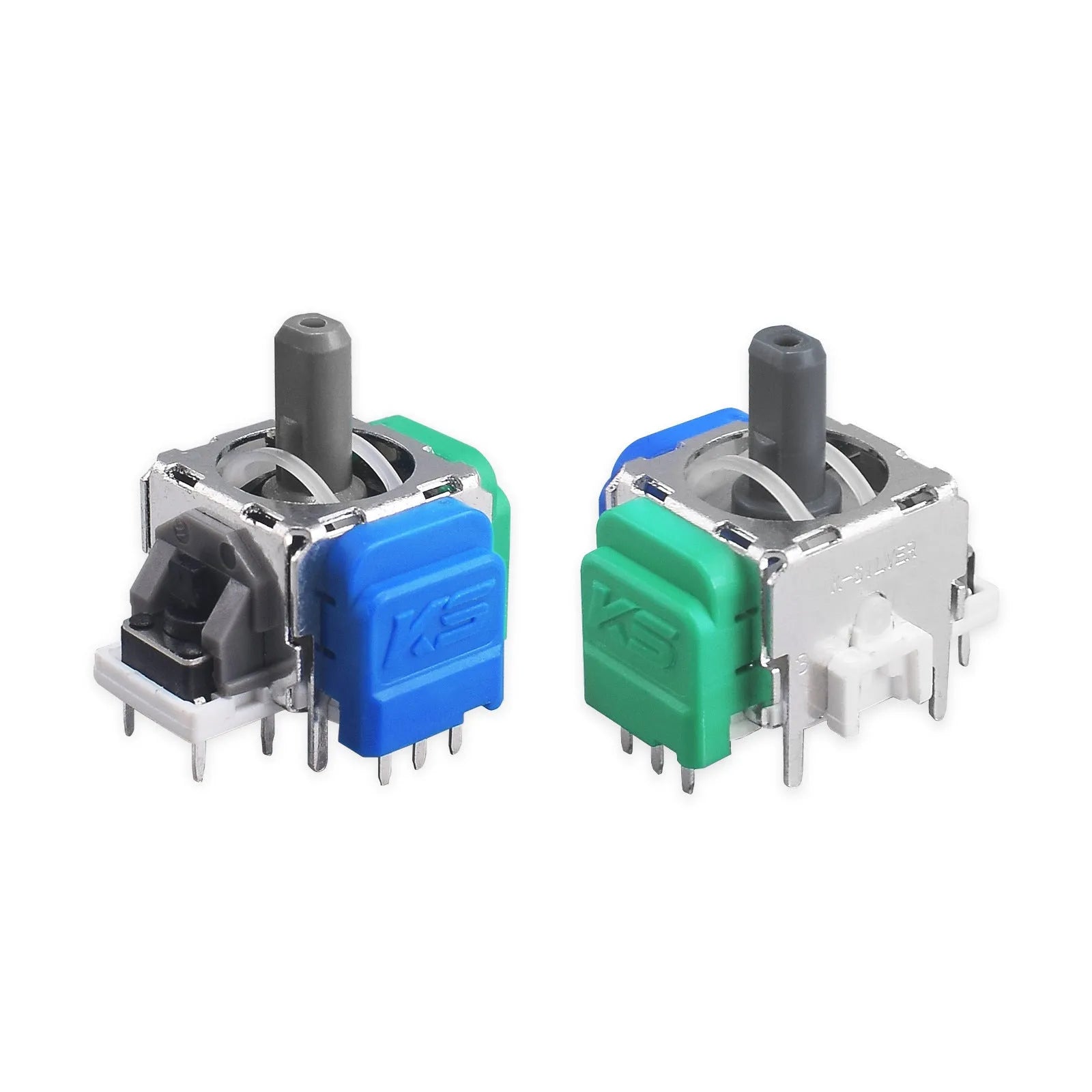 Hall effect magnetic joystick replacement component for PS5, Xbox, and Switch Pro controllers